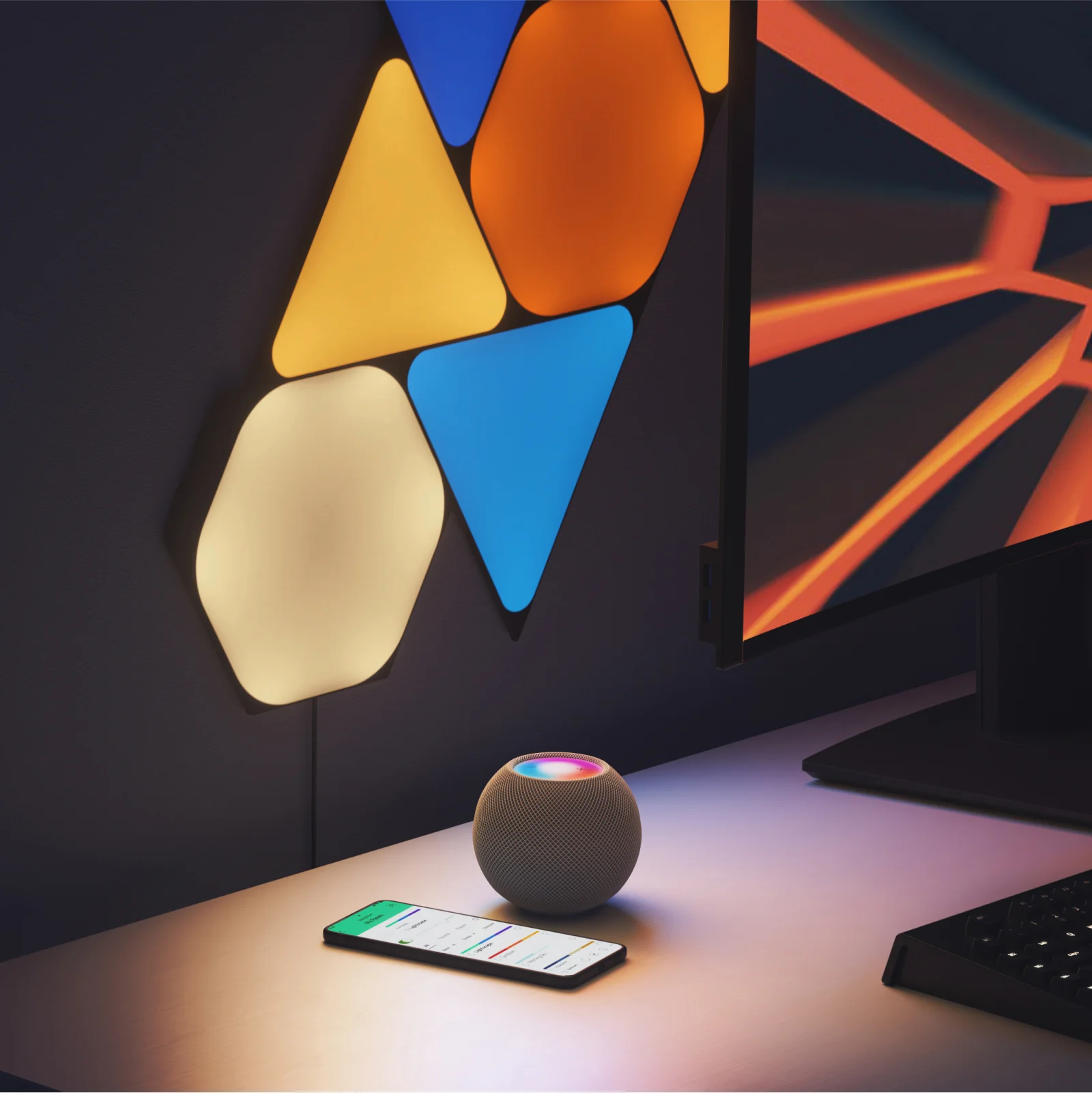 Shapes Limited Edition Ultra Black Hexagons Smarter Kit (18 Panels) - Image 4