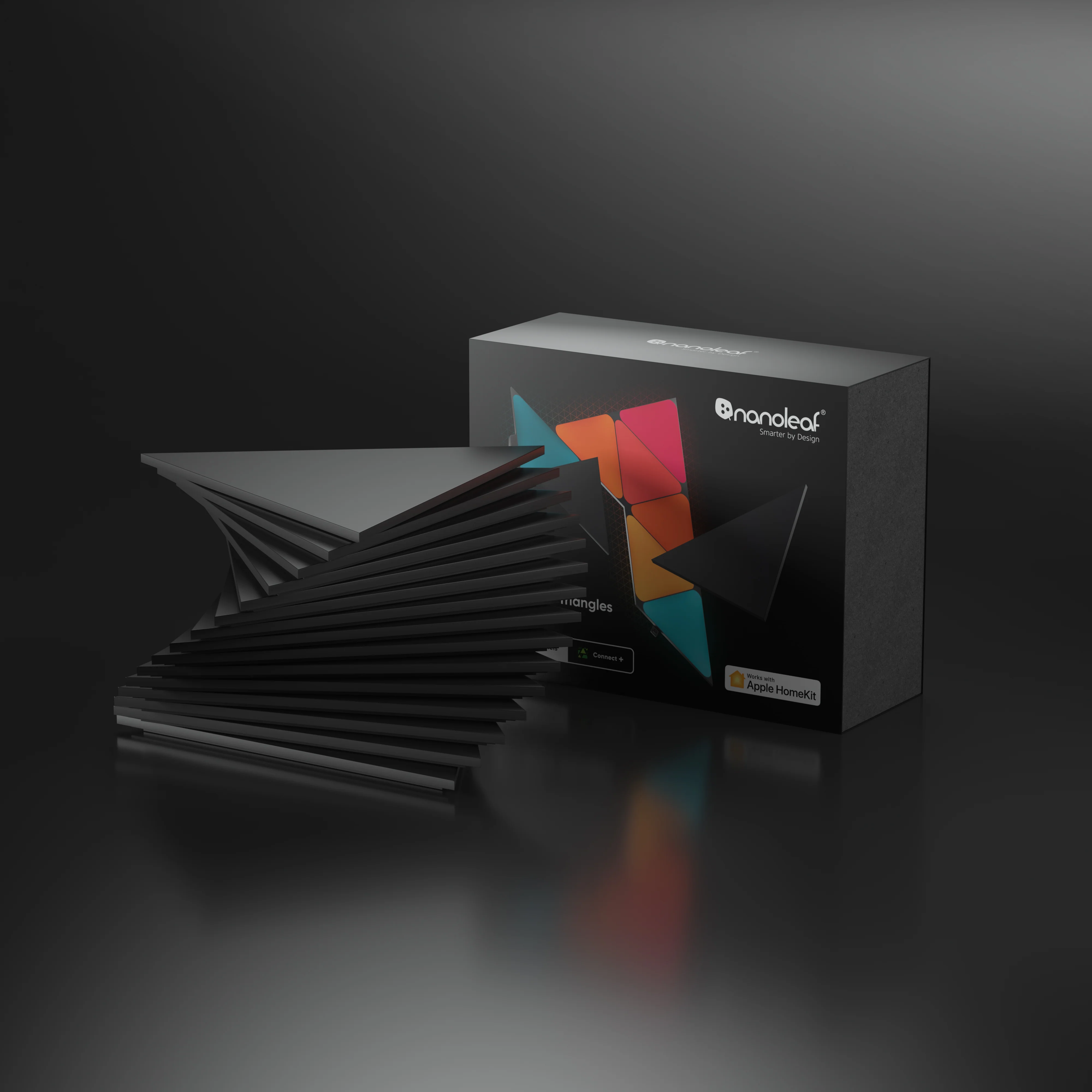 Shapes Limited Edition Ultra Black Triangles Smarter Kit (15 Panels) - Image 5